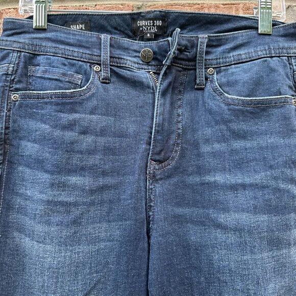 NYDJ Curves 360 Distressed Jeans - Picture 3 of 8